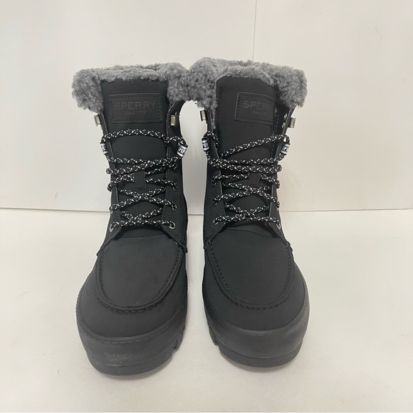 SPERRY TOP SIDER Juneau Faux Shearling Trim Boot- New In Box- Reemoly - Picture 4 of 15